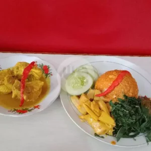 Nasi Ikan Mas Gulai