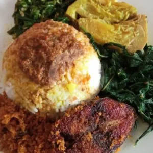 Nasi Ikan Tongkol Goreng