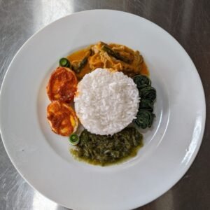 Nasi Telor Bulet